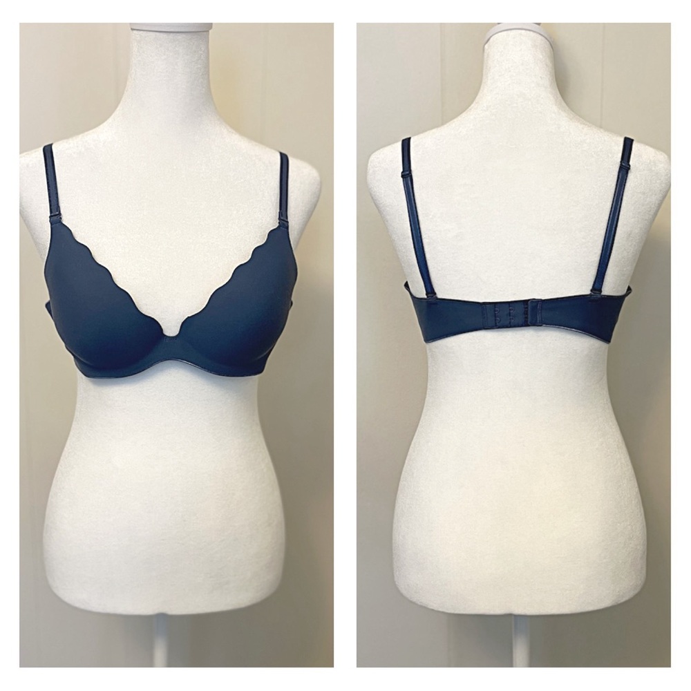 WACOAL Convertible Push-Up Bra 34B b.tempted b.wow’d Vintage Indigo SOLD OUT - Picture 7 of 10